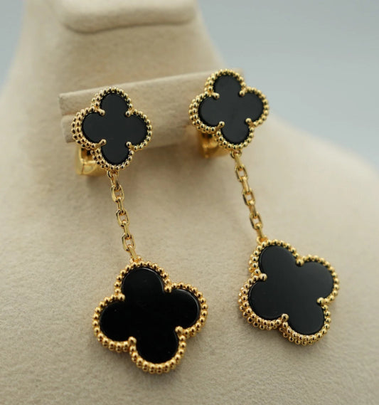 Ubax Van Cleef Earrings 2.0 - 18K Gold Plated