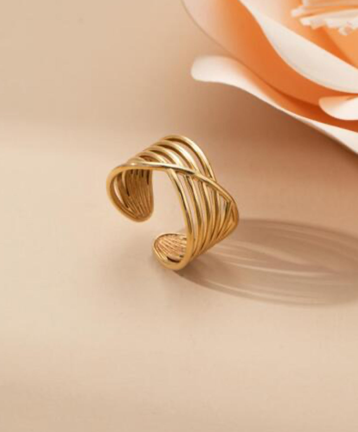 Najah Ring - 18k Gold Plated