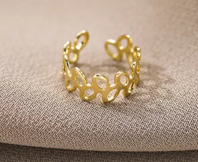 Ladan Ring - 18k Gold Plated