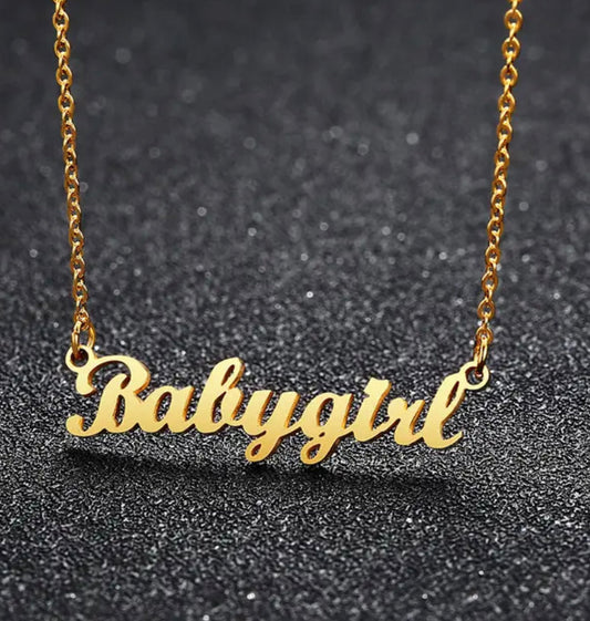 Classic Chain | 18k Gold plated Personalized Name Necklaces