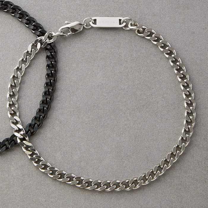 Fahad Curb Bracelet For Men - Stainless Steel