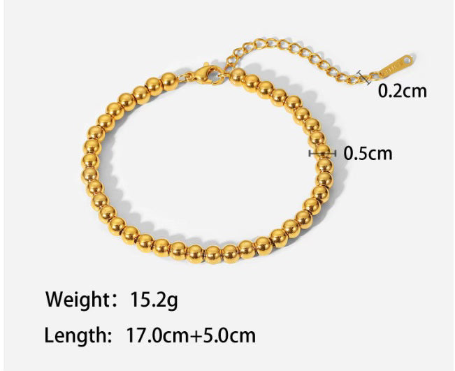 Marwo Gold Pearl Set - 18K Gold Plated