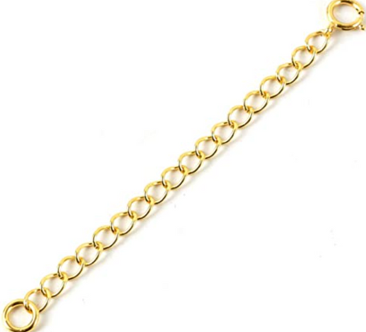 Extension Chain Necklace - 18k Gold Plated