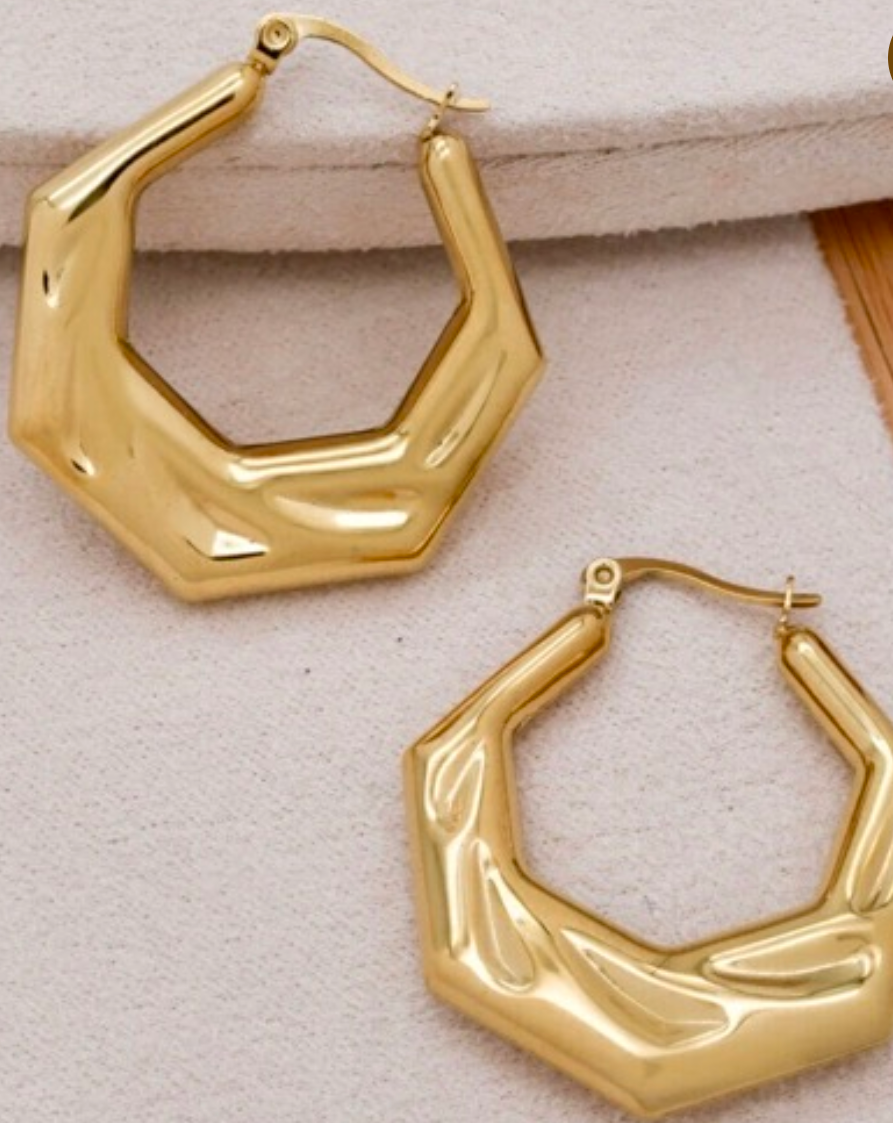 Marian Earrings - 18k Gold Plated