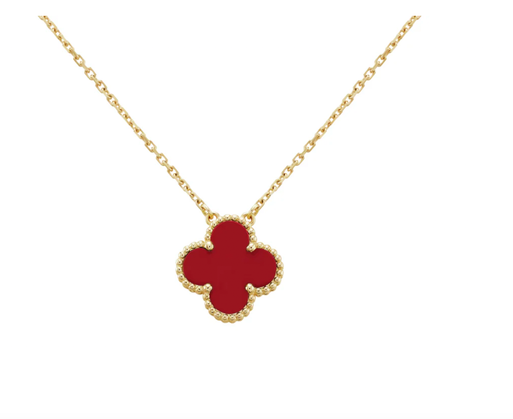 Red Ubax Van Cleef Set 2.0  - 18K Gold Plated