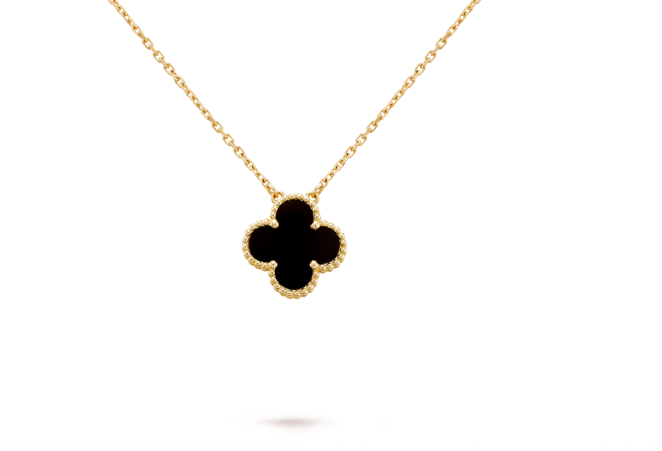 Black Ubax Van Cleef Set Style 2.0 - 18K Gold Plated