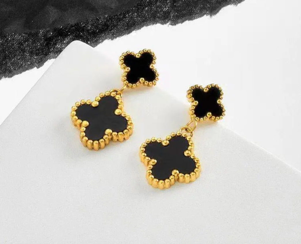 Black Ubax Van Cleef Set 3.0 - 18K Gold Plated