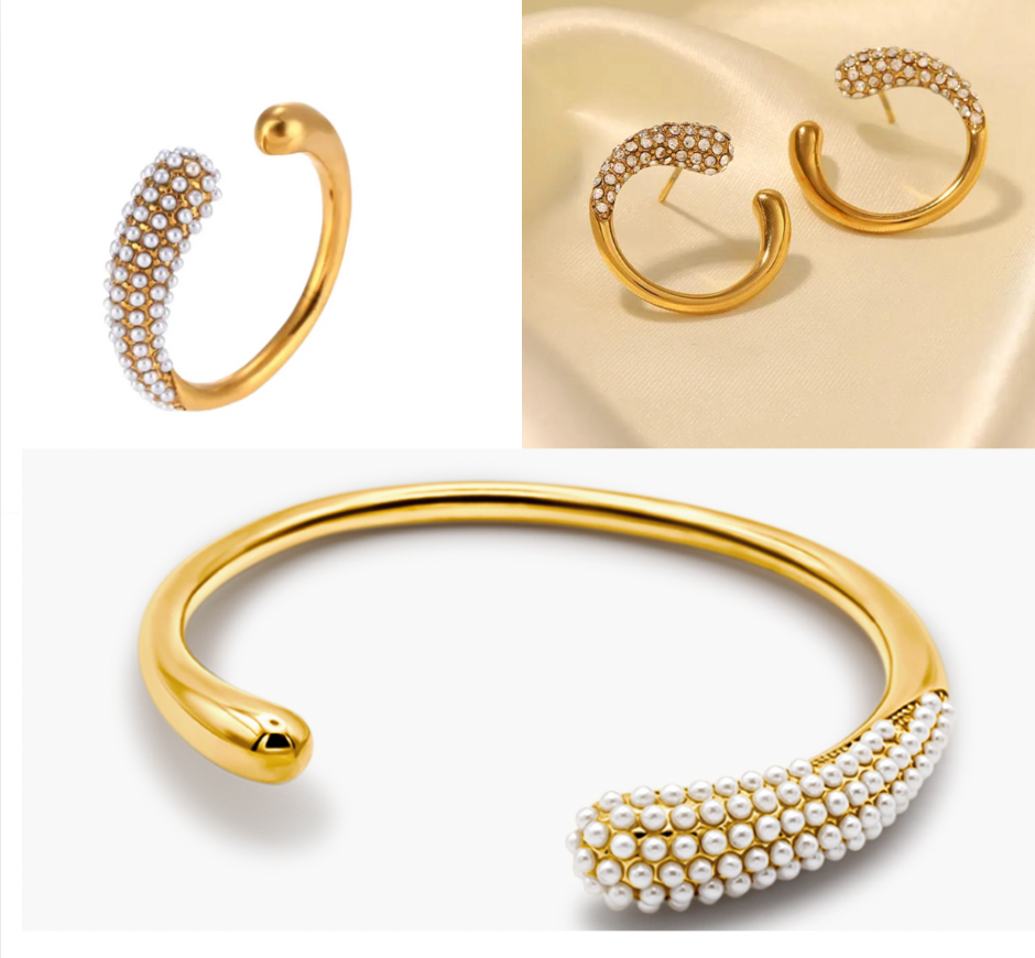 Sagal Set - 18K Gold Plated