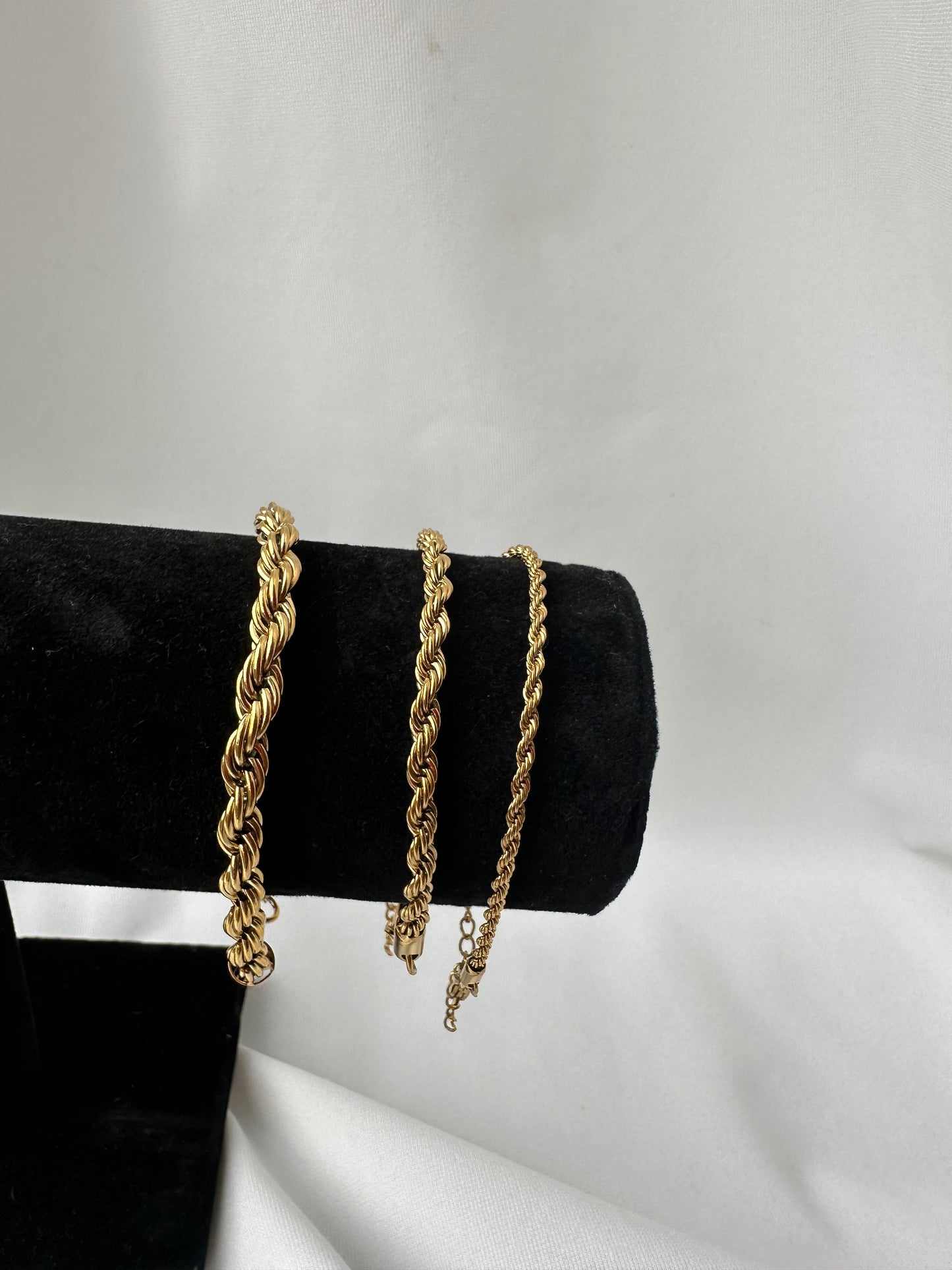 Isnino Rope Bracelet - 18k Gold Plated