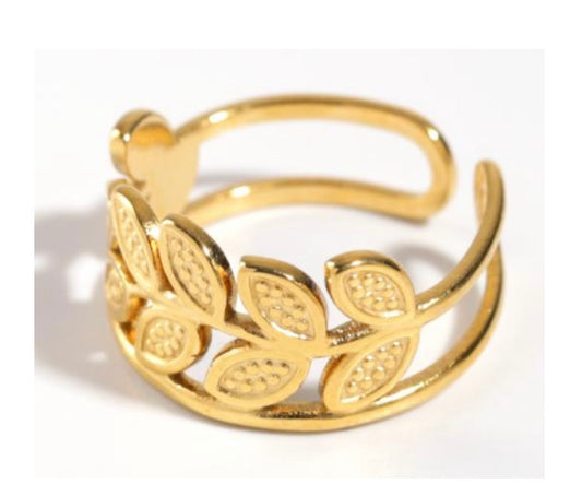 Ladan Ring - 18k Gold Plated