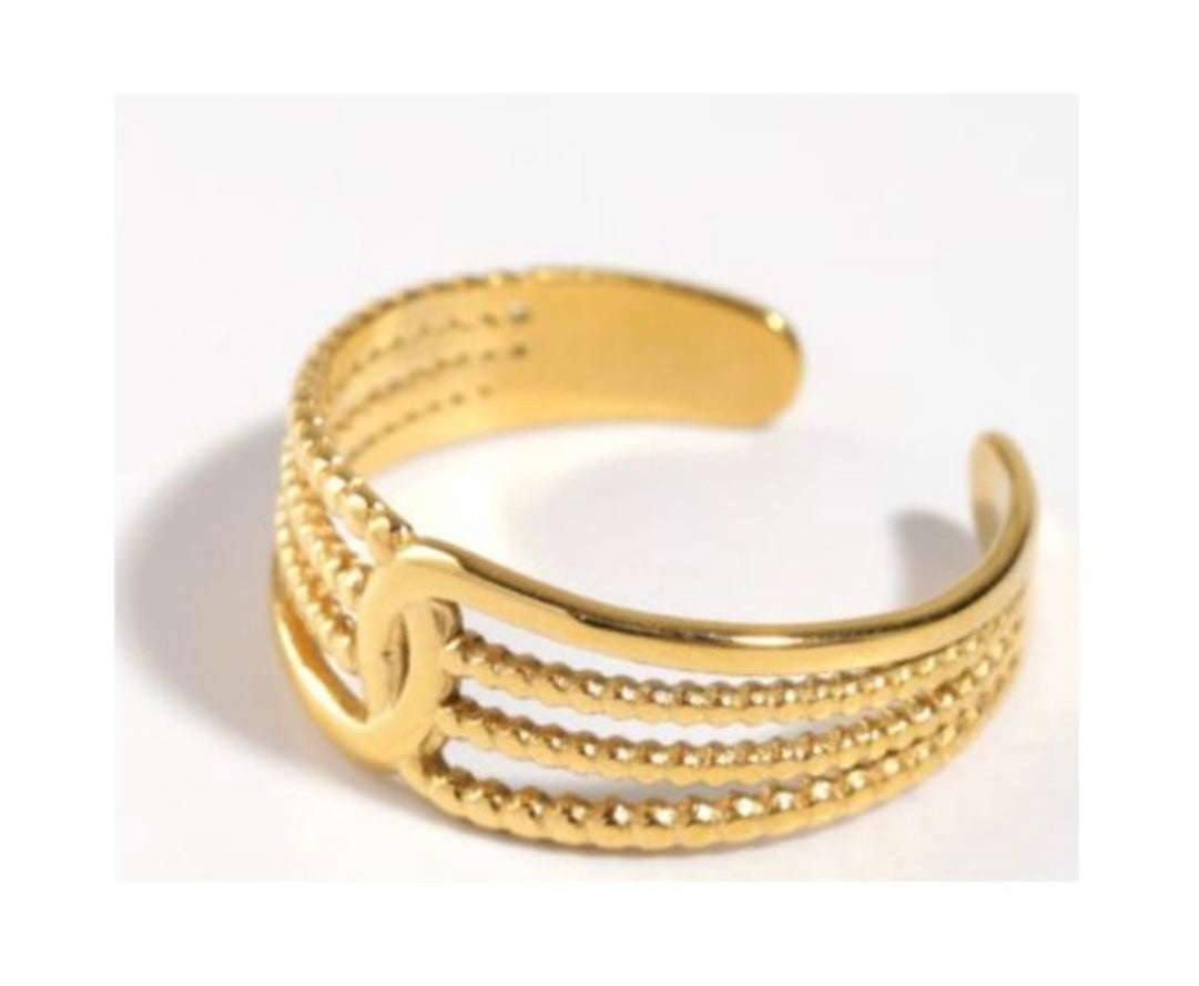 Lidya Ring - 18k Gold Plated