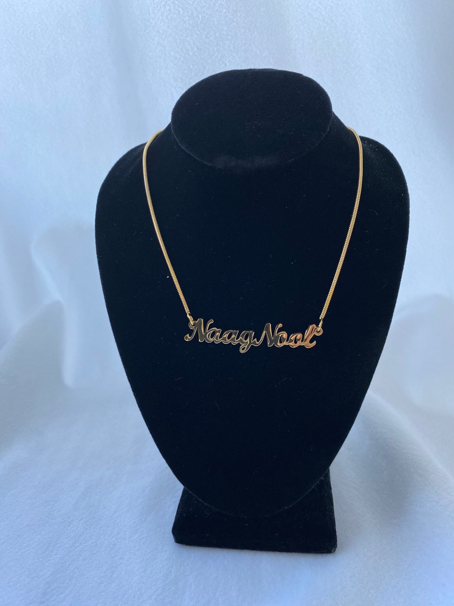 18K Gold Plated Necklaces Somali Names