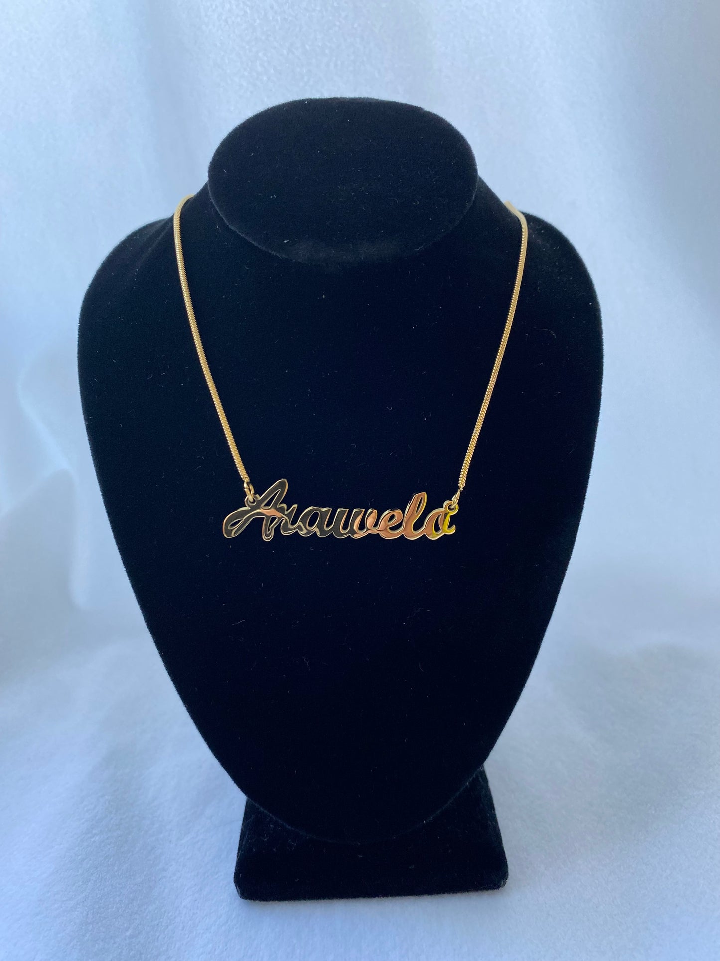 18K Gold Plated Necklaces Somali Names