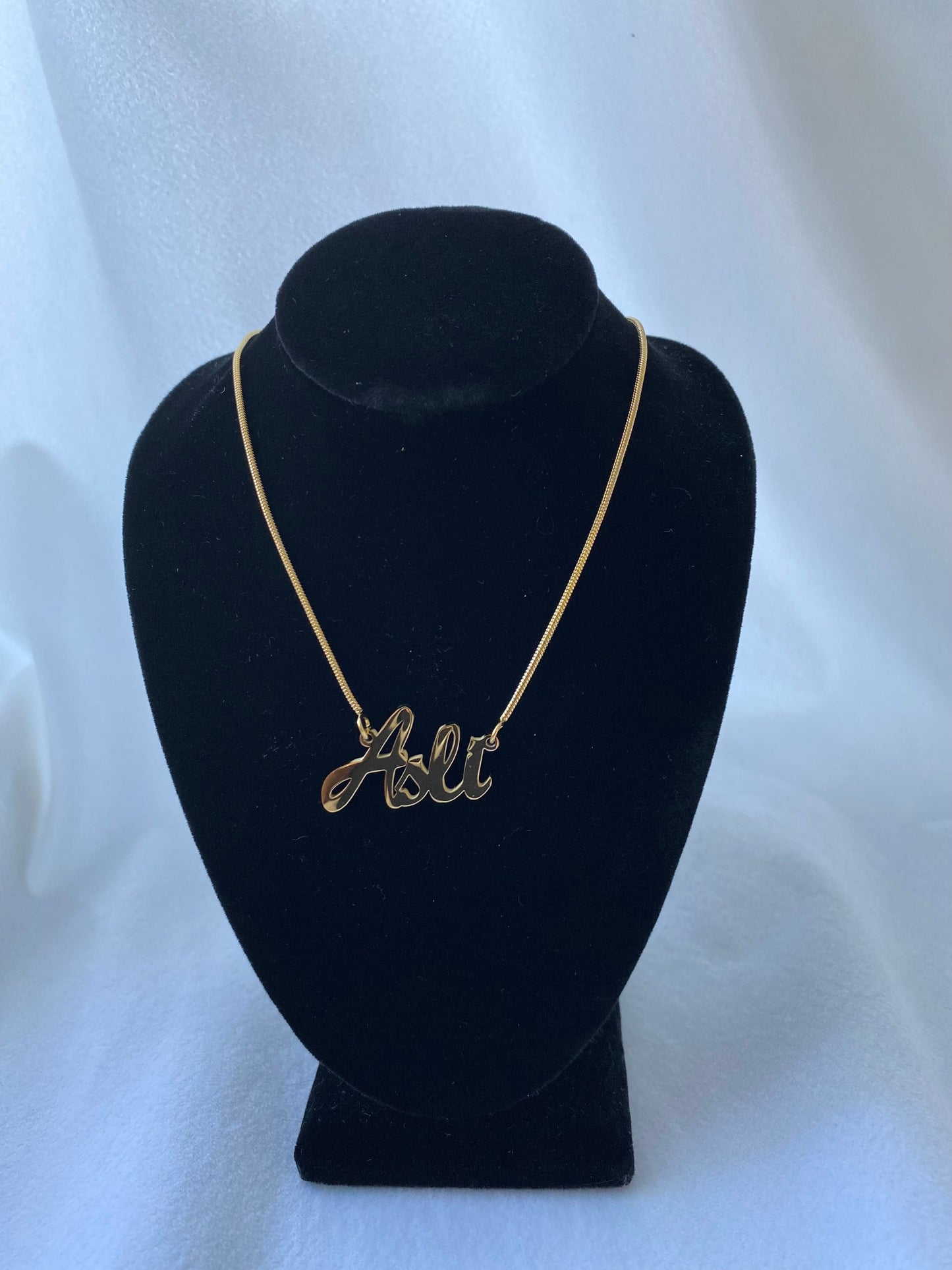 18K Gold Plated Necklaces Somali Names