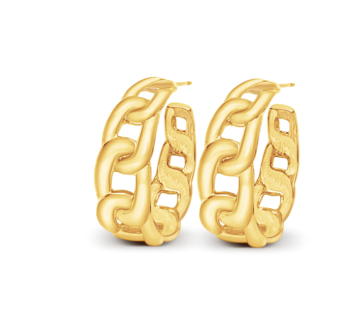 Nastexo Earrings - 18k Gold Plated