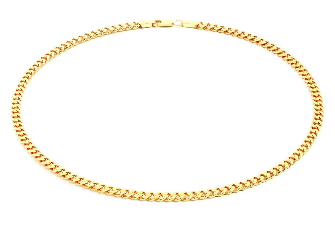 Nema Curb Bracelet - 18k Gold Plated