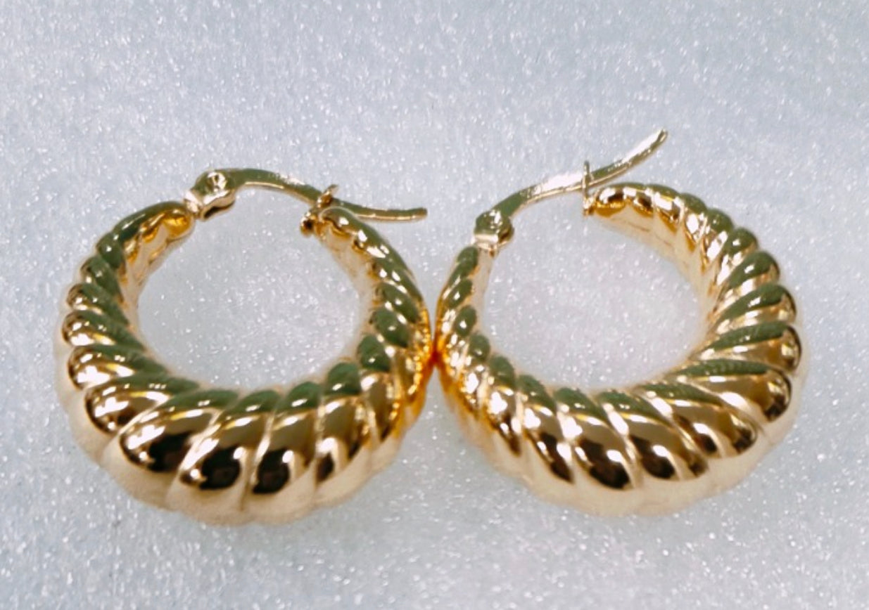 Maïssa earrings - 18k Gold Plated