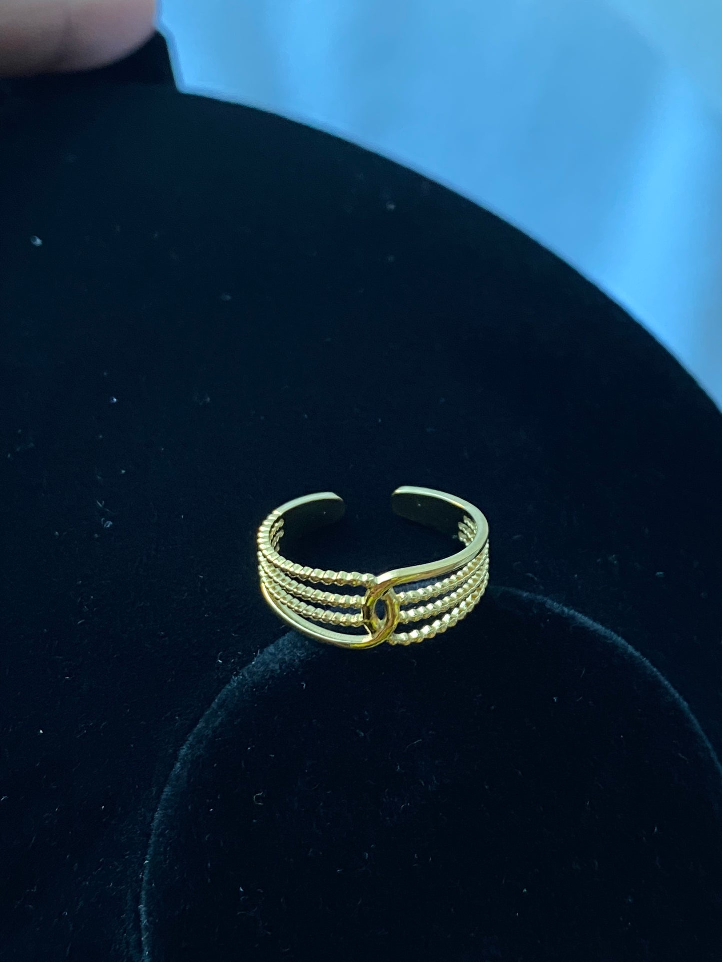 Lidya Ring - 18k Gold Plated